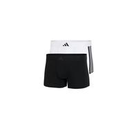 Adidas Low Rise Trunk (2PK) - Active Flex Cotton 3 Stripes - Bequeme Unterwäsche