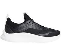 Slip-On Sneaker CALVIN KLEIN "LIGHT RUNNER SOCK MESH LYCRA", Damen, Gr. 41, schwarz, anthrazit, Textil, Mesh, kontrastfarbene Details, Schuhe, Slipper, Halbschuh, Freizeitsneaker mit Mesh-Einsatz (160