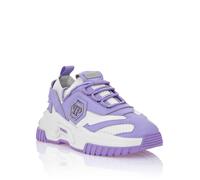 Laufschuh PHILIPP PLEIN "Predator", Damen, Gr. 39, Normalschaft, lila (0173, weiß, lila), Schuhe Laufschuh (24820408-39) 0173, weiß, lila