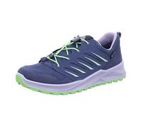 LOWA Kinder Multifunktionsschuhe AXOS GTX LO JUNIOR STAHLBLAU/LIMONE 35 (4063606263053)