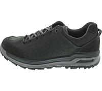 Lowa Alltag-Travelschuhe Bellagio Low GTX Nubukleder wasserdicht anthrazitgrau Herren Größe 42