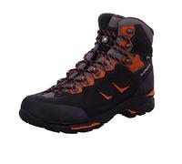 Lowa Camino GTX Men, Herren Trekking- & Wanderstiefel, Schwarz (Schwarz/orange 920), 46.5 EU