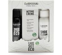 Lowa Schuhpflege-SET Care ECO neutral (1x Water Stop ECO, 1x Active Creme, 1x Shoe Clean) - 1 Set