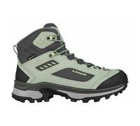 Lowa Corvara GTX MID Damen Trekkingschuhe patinagrün-grau Schuhgröße EU 41 Farbgruppe grün grün Damen