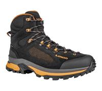 Lowa - Herren Wanderschuhe GORE-TEX® - Corvara GTX Mid - Corvara GTX Mid Black/Orange für Herren aus Leder - Größe 43,5 - schwarz schwarz 43.5