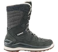Lowa Damen Winterstiefel Barina EVO GTX - Veloursleder, wasserdicht, anthrazit/champagner Gr. 38