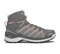 Lowa - Damen Leichtwanderschuh Ferrox Mid grauGore-Tex graphit/lachs - Gr. - UK 8