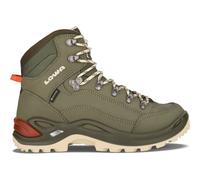 Damen Wanderschuh Lowa Renegade GTX Mid 2023 Schuhgröße:UK 5 graugrün-panna
