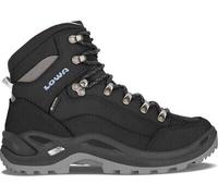 LOWA Damen Leichtwanderschuhe Renegade Gtx Mid Ws schwarz/eisblau - Gr. - 38