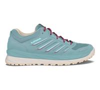 LOWA W Axos GTX Lo Blau - Gore-Tex Sportlicher komfortabler Damen Gore-Tex Multifunktionsschuh, Größe EU 37.5 - Farbe