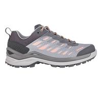 Lowa Wanderschuhe Ferrox Pro Low GTX – wasserdicht, Synthetik – asphaltgrau/aprikose Damen 39,5