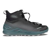 Lowa Wanderschuhe Merger Mid GTX (Multifunktion, Synthetik/Textil, wasserdicht) petrol/eisblau Damen, Größe Euro (US) 38 (7)