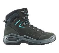 LOWA Damen Multifunktionsstiefel RENEGADE EVO GTX MID WS (321916) 44 ½ ASPHALT/TÜRKIS