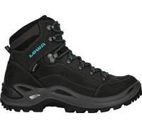 LOWA Damen Multifunktionsstiefel RENEGADE GTX MID Ws ASPHALT/TÜRKIS - Gr. - 42
