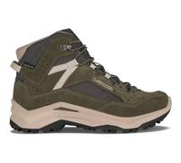 Lowa Wanderschuhe Ventierra QC GTX (Veloursleder/Textil, wasserdicht) olivgrün/beige Damen, Größe Euro (US) 39,5 (8)