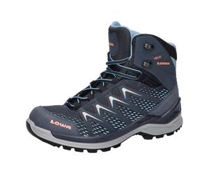 Lowa Damen Outdoorshuhe Innox Pro GTX Mid 321703-7922 41 Stahlblau/Lachs