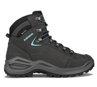 LOWA Damen Multifunktionsstiefel RENEGADE EVO GTX MID Ws W (321917) 44 ½ ASPHALT/TÜRKIS