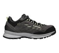 Lowa Wanderschuhe Delago GTX Low – Trekking, wasserdicht – anthrazitgrau/mint Damen 39,5 (US 8)