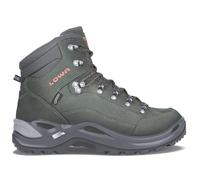 LOWA Damen-Trekkingschuhe RENEGADE GTX MID Ws anthrazit/mandarin - grau Größe EU: 37,5
