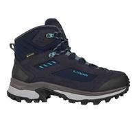 Lowa - Trekkingschuhe Gore-Tex - Corvara Gtx Mid Ws Navy / Arctic für Damen aus Leder - Größe 5,5 UK - Navy blau Navy blau 5.5 UK