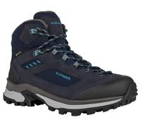 LOWA Damen Trekkingstiefel CORVARA GTX MID WS navy/arctic - blau Größe EU: 42