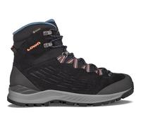 LOWA Damen Trekkingstiefel ® EXPLORER II GTX MID Ws (220764) 38 SCHWARZ/MANDARINE