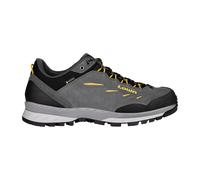 Lowa Wanderschuhe Delago Low GTX (Trekking, Spaltleder, wasserdicht) asphalt/mango Herren, Größe Euro (US) 44,5 (11)