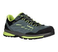 Lowa Delago GTX LO Herren Wanderschuhe petrol-limone Schuhgröße EU 44,5 Farbgruppe grau grau Herren