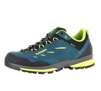 Lowa Delago GTX Lo Wanderhalbschuhe - petrol/lime, EU 46,5