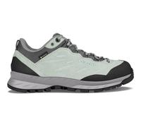 Lowa Wanderschuhe Delago GTX Low (Trekking, Spaltleder-Textil, wasserdicht) patinagrün/hellblau Damen, Größe Euro (US) 39,5 (8)