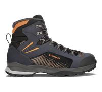 Lowa Wanderschuhe Vigo GTX (Trekking, Spaltleder-Textil, wassderdicht) navyblau/orange Herren, Größe Euro (US) 46,5 (12,5)