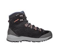 LOWA Damen Trekkingstiefel ® EXPLORER II GTX MID Ws SCHWARZ/MANDARINE 39 ½ (4063606383904)