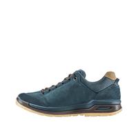 Lowa Alltag-Travelschuhe Bellagio Low GTX (Nubukleder, wasserdicht) navyblau/braun Herren, Größe Euro (US) 42 (9)