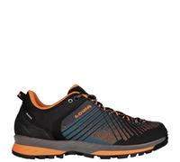 Lowa Wanderschuhe Carezza GTX Lo – Synthetik, wasserdicht – Anthrazit/Orange, Herren Gr. 42 (US 9)
