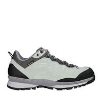 Lowa Wanderschuhe Delago GTX Low (Trekking, Spaltleder-Textil, wasserdicht) patinagrün/hellblau Damen, Größe Euro (US) 41,5 (9,5)