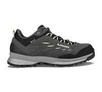 Lowa Wanderschuhe Delago GTX Low – Trekking, wasserdicht – anthrazitgrau/mint Damen 39,5 (US 8)