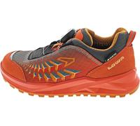 Lowa Wanderschuhe Ferrox GTX Low (Textil/Synthetik, wasserdicht) 2026 flame/mango Kleinkinder, Größe Euro (US) 32 (1)