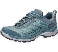 Lowa Wandersschuhe Ferrox Pro Low GTX (Multifunktion, Synthetik, wasserdicht) rauchblau/eisblau Damen, Größe Euro (US) 41 (9)