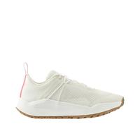 Lowa Freizeitschuhe Kaloya Ws atmungsaktive und komfortable Damen Sneaker mit Mesh Obermaterial und griffiger Laufsohle | Halbschuhe | Sommerschuhe Offwhite/Koralle EU 37,5