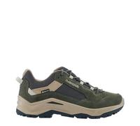 Lowa Wanderschuhe Ventierra LO GTX (Veloursleder/Textil, wasserdicht) olivegrün/beige Damen, Größe Euro (US) 41 (9)