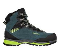 LOWA Herren Bergstiefel CADIN II GTX MID (211095) 46 STAHLBLAU/LIMONE