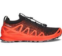 Lowa Sneaker-Laufschuhe Fusion Low (Strickmaterial, sockenähnlicher Einstieg) rot/schwarz Herren, Größe Euro (US) 44,5 (11)