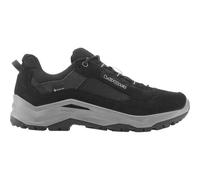Lowa Wanderschuhe Ventierra LO GTX (Veloursleder/Textil, wasserdicht) schwarz/grau Herren, Größe Euro (US) 45 (11,5)