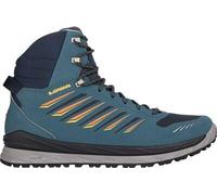 LOWA Herren Multifunktionsstiefel AXOS GTX MID STAHLBLAU/ORANGE - Gr. - 42.5