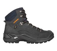 LOWA Herren Multifunktionsstiefel Herren Wanderschuhe Renegade GTX Mid (310945) 44 ½ Dunkelblau/Orange/Schwarz