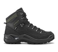 LOWA Herren Multifunktionsstiefel Herren Wanderschuhe Renegade GTX Mid SCHWARZ/STEIN - Gr. - 46.5