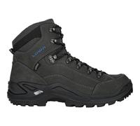 LOWA Herren Multifunktionsstiefel Herren Wanderschuhe Renegade GTX Mid (310945) 46 Schwarz/Dunkelgrau/Blau