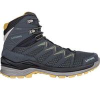 LOWA Herren Multifunktionsstiefel Herren Wanderstiefel Innox Pro Gore-Tex Mid STAHLBLAU/SENF - Gr. - 42.5