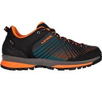 LOWA Herren Trekkinghalbschuhe CAREZZA GTX LO ANTHRAZIT/ORANGE - Gr. - 44