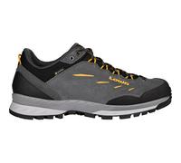 LOWA Herren Trekkinghalbschuhe DELAGO GTX LO ASPHALT/MANGO 44 ½